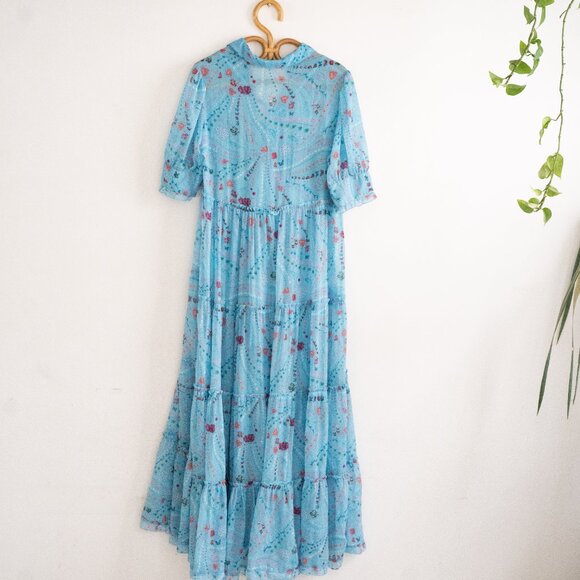 Zadig & Voltaire Floral Print Long Dress - Picture 5 of 7